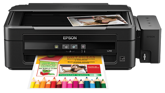 Multifuncional Epson L210 tanque de tinta Bivolt